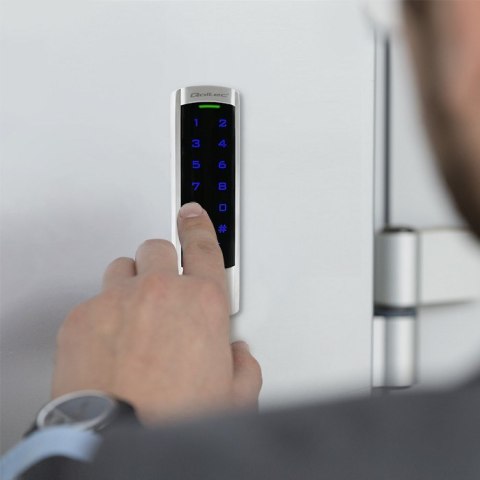QOLTEC ZAMEK SZYFROWY DIONE Z CZYTNIKIEM RFID | KOD | KARTA | BRELOK | DZWONEK | IP68 | EM | SLIM QOLTEC ZAMEK SZYFROWY DIONE Z CZYTNIKIEM RFID | KOD | KARTA | BRELOK | DZWONEK | IP68 | EM | SLIM