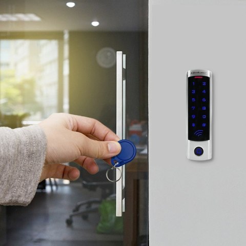 QOLTEC ZAMEK SZYFROWY DIONE Z CZYTNIKIEM RFID | KOD | KARTA | BRELOK | DZWONEK | IP68 | EM | SLIM QOLTEC ZAMEK SZYFROWY DIONE Z CZYTNIKIEM RFID | KOD | KARTA | BRELOK | DZWONEK | IP68 | EM | SLIM