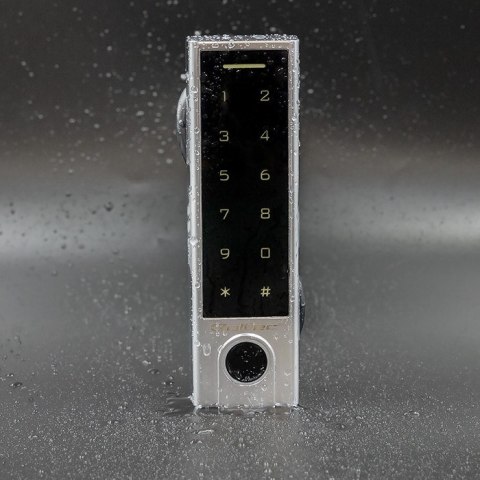 QOLTEC ZAMEK SZYFROWY DOTYKOWY PROTEUS Z CZYTNIKIEM LINII PAPILARNYCH | RFID | KOD | KARTA | BRELOK | DZWONEK | IP68 | EM QOLTEC ZAMEK SZYFROWY DOTYKOWY PROTEUS Z CZYTNIKIEM LINII PAPILARNYCH | RFID | KOD | KARTA | BRELOK | DZWONEK | IP68 | EM