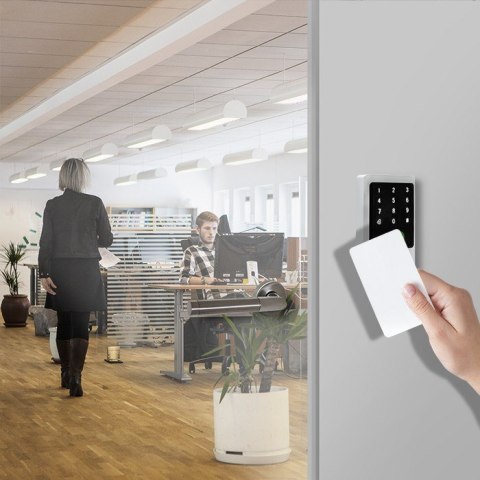 QOLTEC ZAMEK SZYFROWY MIMAS Z CZYTNIKIEM RFID | KOD | KARTA | BRELOK | DZWONEK | IP68 | EM QOLTEC ZAMEK SZYFROWY MIMAS Z CZYTNIKIEM RFID | KOD | KARTA | BRELOK | DZWONEK | IP68 | EM