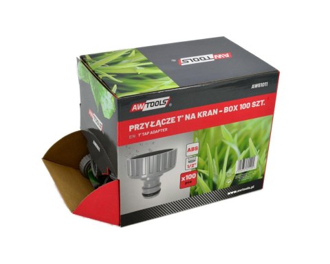 AWTOOLS AW61011 złącza węży ogrodowych 100 szt. AWTOOLS AW61011 złącza węży ogrodowych 100 szt.