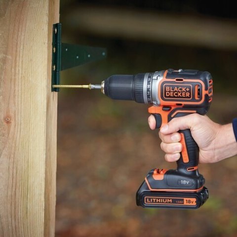 Black & Decker BL186KB-QW wiertło 1650 RPM Black & Decker BL186KB-QW wiertło 1650 RPM