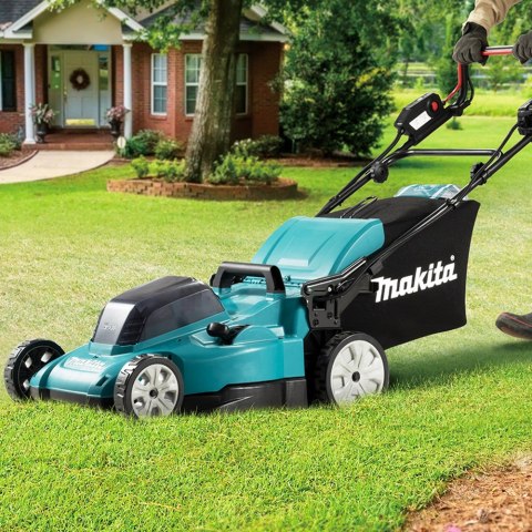 Makita DLM481Z kosiarka Kosiarka do trawnika typu push Bateria Czarny, Niebieski, Metaliczny Makita DLM481Z kosiarka Kosiarka do trawnika typu push Bateria Czarny, Niebieski, Metaliczny
