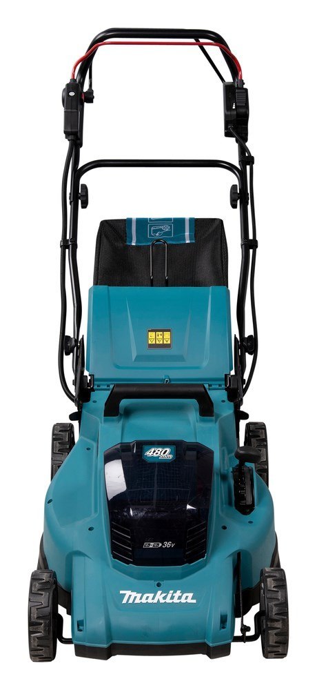 Makita DLM481Z kosiarka Kosiarka do trawnika typu push Bateria Czarny, Niebieski, Metaliczny Makita DLM481Z kosiarka Kosiarka do trawnika typu push Bateria Czarny, Niebieski, Metaliczny