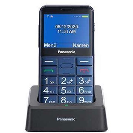 Panasonic KX-TU155 6,1 cm (2.4") 102 g Niebieski Telefon dla początkujących Panasonic KX-TU155 6,1 cm (2.4") 102 g Niebieski Telefon dla początkujących