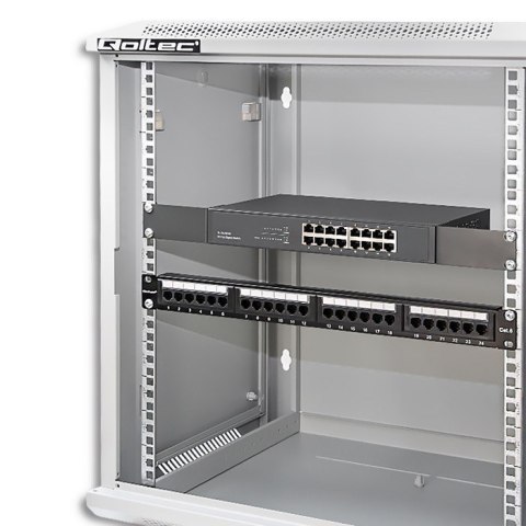 QOLTEC SZAFA RACK 19" | 12U | 600X635X450 QOLTEC SZAFA RACK 19" | 12U | 600X635X450