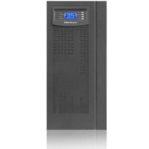 QOLTEC ZASILACZ AWARYJNY UPS ON-LINE | PURE SINE WAVE | 6KVA | 4.8KW | LCD | USB QOLTEC ZASILACZ AWARYJNY UPS ON-LINE | PURE SINE WAVE | 6KVA | 4.8KW | LCD | USB