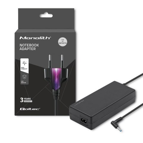 Zasilacz sieciowy Qoltec 51735 do notebooka HP (19,5 V; 7,7 A; 150W; 4.5 mm x 3 mm) Zasilacz sieciowy Qoltec 51735 do notebooka HP (19,5 V; 7,7 A; 150W; 4.5 mm x 3 mm)