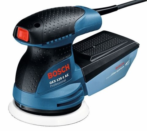 Bosch GEX 125-1 AE Szlifierka orbitalna 12000 RPM 24000 OPM Niebieski Bosch GEX 125-1 AE Szlifierka orbitalna 12000 RPM 24000 OPM Niebieski