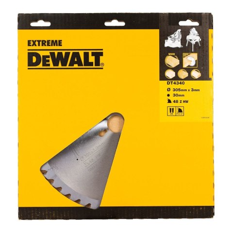 DeWALT DT4340-QZ ostrze do piły tarczowej 1 szt. DeWALT DT4340-QZ ostrze do piły tarczowej 1 szt.