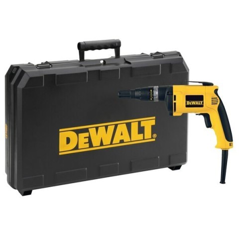 DeWALT DW275KN-QS wkrętak zasilany/zakrętark udarowy 5300 RPM Czarny, Żółty DeWALT DW275KN-QS wkrętak zasilany/zakrętark udarowy 5300 RPM Czarny, Żółty