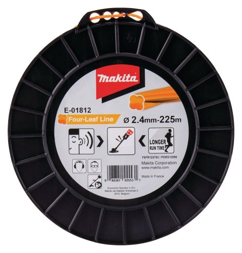 Makita E-01812 akcesorium do przycinarek / trymerów Linia kosiarki Makita E-01812 akcesorium do przycinarek / trymerów Linia kosiarki