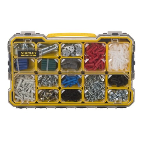 Stanley FMST1-75779 pudełko na narzędzia Małe pudełko z częściami Poliwęglan (PC) Czarny, Żółty Stanley FMST1-75779 pudełko na narzędzia Małe pudełko z częściami Poliwęglan (PC) Czarny, Żółty
