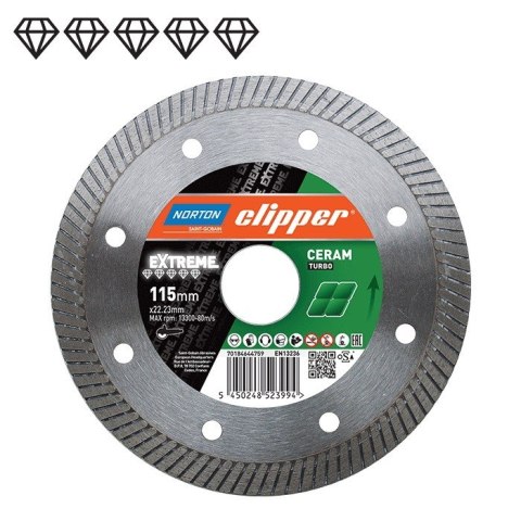 Tarcza diamentowa extreme ceramic h9 230 x 25.4 mm Tarcza diamentowa extreme ceramic h9 230 x 25.4 mm