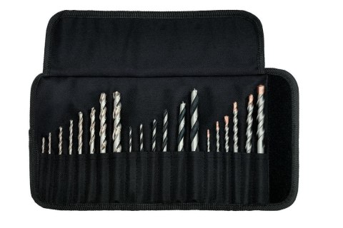 METABO ZESTAW WIERTEŁ MIX 20szt. W ZWIJANYM ETUI METABO ZESTAW WIERTEŁ MIX 20szt. W ZWIJANYM ETUI