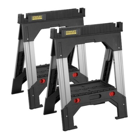 Stanley 1-92-980 kozioł do piłowania 2 szt. Aluminium Możliwość złożenia