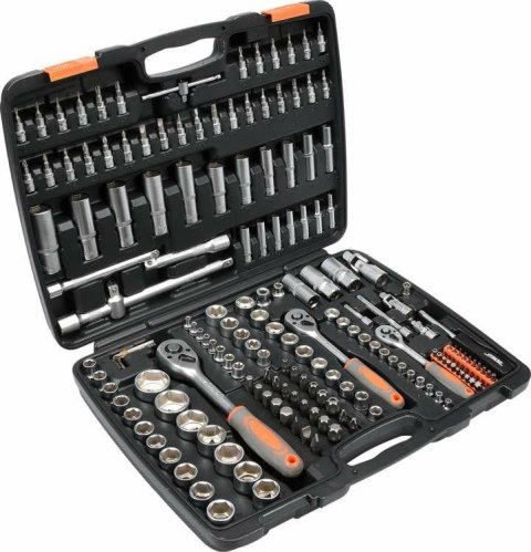 Zestaw kluczy STHOR T58688 1/2"/3/8"/1/4" 173el