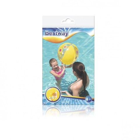 Bestway 31036 PIŁKA PLAŻOWA 51cm ŻÓŁTA Bestway 31036 PIŁKA PLAŻOWA 51cm ŻÓŁTA