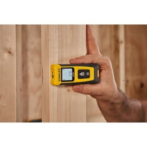 Stanley SLM65 Dalmierz laserowy Czarny, Żółty 20 m