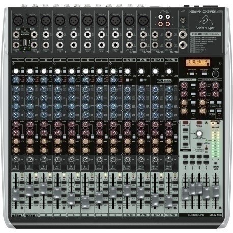 Behringer QX2442USB mikser audio 24 kan. Behringer QX2442USB mikser audio 24 kan.