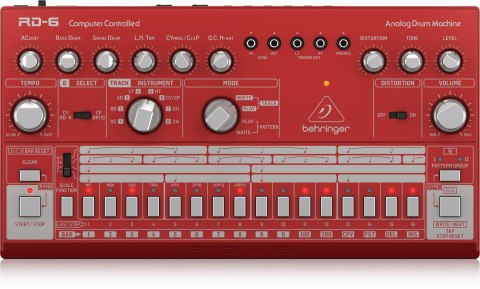 Behringer RD-6-RD automat rytmiczny / perkusyjny