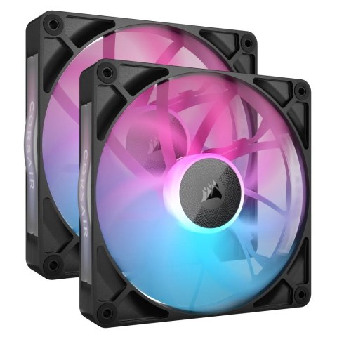 Corsair iCUE LINK RX140 RGB Obudowa komputera Wentylator 14 cm Czarny 2 szt. Corsair iCUE LINK RX140 RGB Obudowa komputera Wentylator 14 cm Czarny 2 szt.