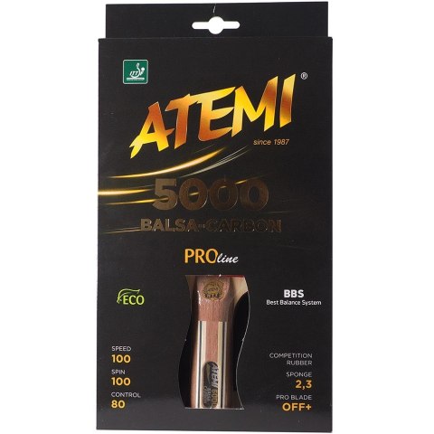 Rakietka do ping ponga New Atemi 5000 Pro anatomical Rakietka do ping ponga New Atemi 5000 Pro anatomical