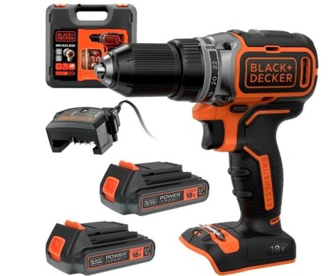 BD WKRĘTARKA 18V BL186KB 52Nm 2x2,0Ah BL