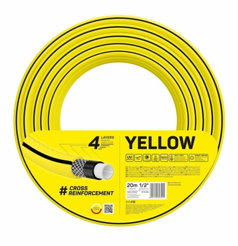 C.WĄŻ OGR. YELLOW 1" 20m