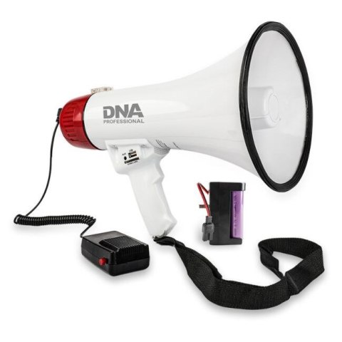 DNA MEGA1 megafon wzmacniacz głosu syrena USB BT DNA MEGA1 megafon wzmacniacz głosu syrena USB BT