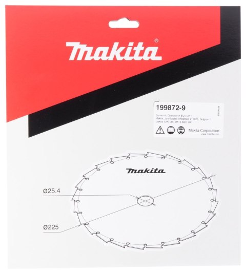 Makita 199872-9 akcesorium do przycinarek / trymerów Ostrze noża do kosiarki