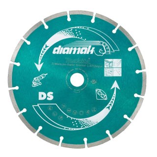 Makita tarcza diamentowa 230x22,23mm SEGMENT (SUCHA) /10szt. beton, cegła, marmur