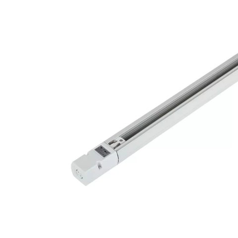 Szyna V-TAC VT-6129 szynoprzewód, szynosystem 3F 2 m + złącze zasilające i zaślepka (SKU 9955) Biały