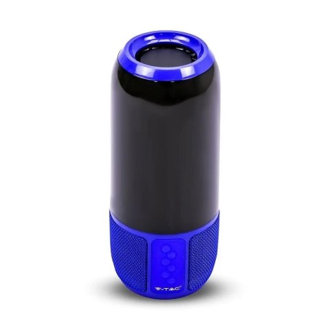Bezprzewodowy głośnik LED V-TAC SMART VT-7456 RGB Bluetooth 2x3W (SKU 8569) Niebieski Bezprzewodowy głośnik LED V-TAC SMART VT-7456 RGB Bluetooth 2x3W (SKU 8569) Niebieski