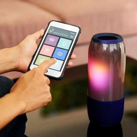 Bezprzewodowy głośnik LED V-TAC SMART VT-7456 RGB Bluetooth 2x3W (SKU 8569) Niebieski Bezprzewodowy głośnik LED V-TAC SMART VT-7456 RGB Bluetooth 2x3W (SKU 8569) Niebieski