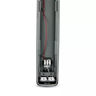 Oprawa hermetyczna V-TAC VT-12023 2x 120cm (2x 18W) 6400K 3400lm (SKU 6399) Czarny