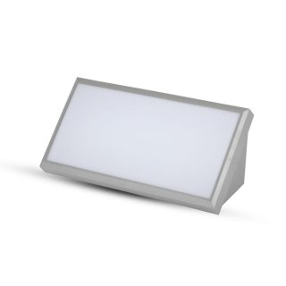 Oprawa ścienna LED V-TAC VT-8055-N ukośna 20W IP65 3000K 2050lm (SKU 218236) Szary
