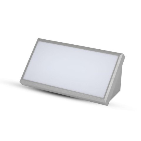 Oprawa ścienna LED V-TAC VT-8055-N ukośna 20W IP65 3000K 2050lm (SKU 218236) Szary