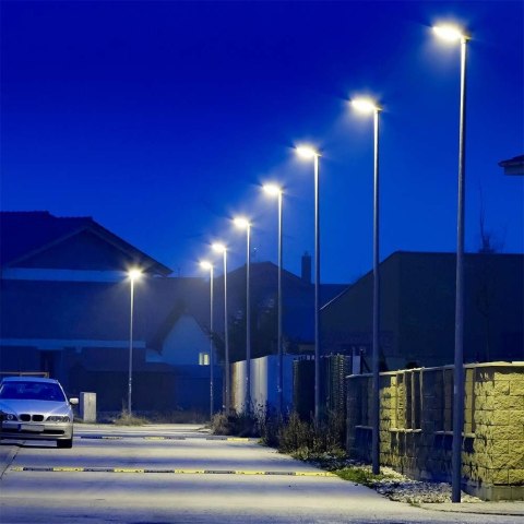 Oprawa uliczna LED V-TAC VT-51ST 50W SAMSUNG CHIP 4000K 4200lm (SKU 21539) Szary