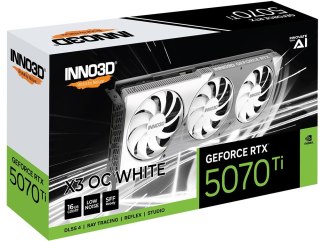 Karta graficzna INNO3D GeForce RTX 5070 Ti X3 OC WHITE