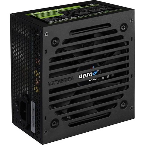 Zasilacz Aerocool PGS VX-500plus AEROPGSVX-500PLUS-80 (500 W; Aktywne) Zasilacz Aerocool PGS VX-500plus AEROPGSVX-500PLUS-80 (500 W; Aktywne)