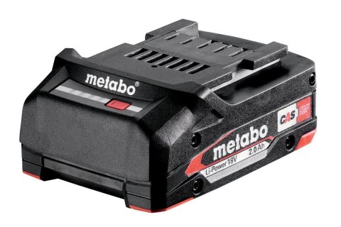 Akumulator 18 V 2,0 Ah Li-ion Power, Metabo Akumulator 18 V 2,0 Ah Li-ion Power, Metabo