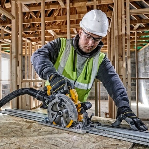 DeWALT DCS572NT przenośna pilarka tarczowa 18,4 cm Żółty 5500 RPM