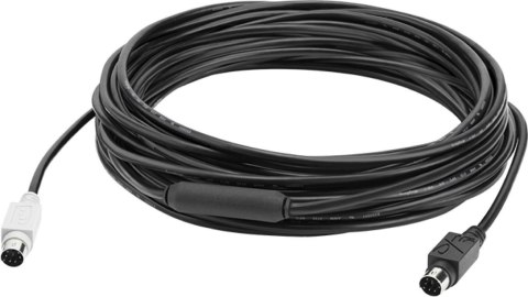 Logitech GROUP 10m Extender Cable kabel PS/2 6-p Mini-DIN Czarny Logitech GROUP 10m Extender Cable kabel PS/2 6-p Mini-DIN Czarny
