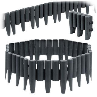 OBRZEŻE OGRODOWE PLONOS 220 CM PL-961 SZARE