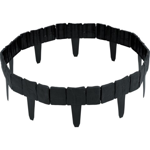 OBRZEŻE OGRODOWE PLONOS 250 CM PL-962 ANTRACYTOWE