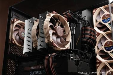 Wentylatory NOCTUA 140mm NF-A14x25r G2 PWM Sx2-PP Wentylatory NOCTUA 140mm NF-A14x25r G2 PWM Sx2-PP