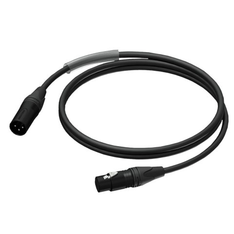 PROCAB KABEL MĘSKIE ZŁĄCZE XLR - ŻEŃSKIE ZŁĄCZE XLR, 15 M
