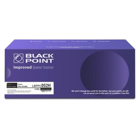Toner BLACK POINT LBPPC052H Canon CRG-052HBK