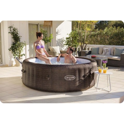 DMUCHANE SPA LAY-Z BALI BROWN 7 OSOBOWE BESTWAY 6001P